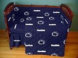 Review College Covers  / Penn State Nittany Lions NCAA Baby Crib Set (Rotary-Solid)