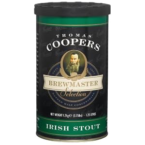 Thomas Coopers Brewmaster Selection Irish Stout Hopped Malt Concentrate, 3.75-Pound Can