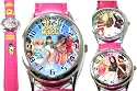Disney High School Musical Fancy HOT Pink Band Wrist Watch ~ YOU CHOOSE DESIGN!