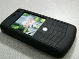 L136 silicone skin case blk for Blackberry 8100 pearl