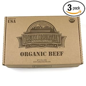 Organic Grass Fed Beef Premium Roast Package ONE (8 lb. Package) by Beef