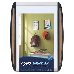 Expo Magnetic Dry Erase Board with Cork Strips, 8-1/2 x 11 Inches (1763765)