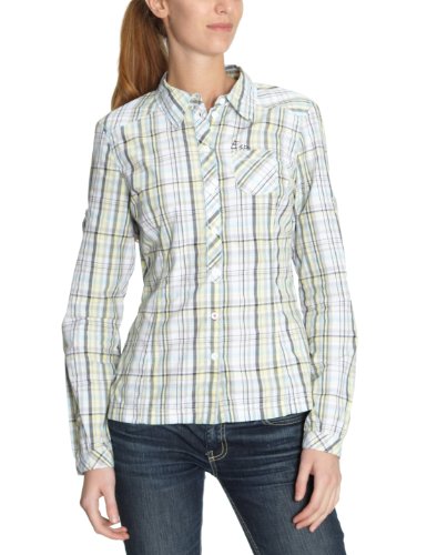 ESPRIT SPORTS Damen Bluse P64100, Gr. 46, Wei&szlig; (100) Preisvergleich