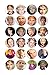 Cakeshop 24 x Niall Horan 1 Direction Edible Cake Toppers