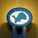 Detroit Lions Glass Nightlight