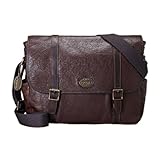 Fossil Men's 'Estate' Leather Messenger Bag