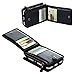 iPhone 6 Case, iPhone 6S Case, BENTOBEN iPhone 6 Wallet Case Synthetic Leather Zipper Coin Purse Detachable Phone Cover Secure Flip Credit Card Slots Holder Kickstand,Black