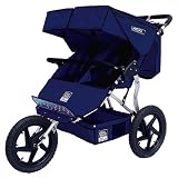 Tike Tech ATX Double Jogger Stroller- Midnight Navy