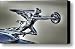 1934 Packard Super Eight Hood Ornament Canvas Print / Canvas Art - Artist Saija Lehtonen