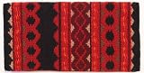 Mayatex Saddle Blanket - Wool The Riverland - Black and Red