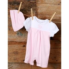 Mini Vanilla London' Baby Geschenk Set Strampler + M�tze Schaukelpferd- 3-6 Monate