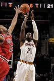 Chicago Bulls v Cleveland Cavaliers: J.J. Hickson and Taj Gibson Photographic Poster Print by David Liam Kyle, 24x36
