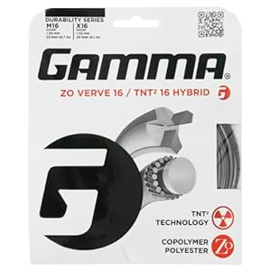 Gamma Zo Verve 16/Tnt2 16 Hybrid Tennis String