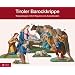 Tiroler Barockkrippe: Krippenbogen mit 24 Figuren zum Ausschneiden, bestehend aus 25 Menschen und 9 Tieren