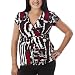 Liz Lange® for Target® Maternity Crossover V-Neck Top - Black/Red-visli Cheap Deals
