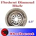 Diamond Semi Round Grout Tile Cut Oscillating Multi Tool Saw Blades for Fein Multimaster Bosch Multi-x Craftsman Nextec Dremel Multi-max Ridgid Dremel Chicago
