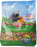 Kaytee Exact Rainbow Premium Daily Nutrition for Parrots and Conures, 4-Pound Bag