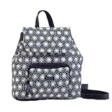 Meridian Navy Mini Back Pack Quilted Handbag by Victorian Heart