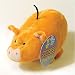 Aspen Pet Booda Pudgies Pig Medium Dog Toy