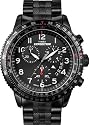 Timex - T49825 SU - Expedition Military Collection Chronographe - Montre homme - Quartz analogique - Boîtier et bracelet acier inoxydable