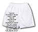 White Boxer Short with Those friends thou hast, and their adoption tried, Grapple the...