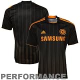 Chelsea FC adidas Soccer Black and Orange Away Jersey