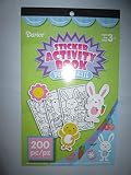 Easter Stickers 3 books, Chick a dee Split, Glitter happy easter, Sticker Activity Book 508 stickers in all