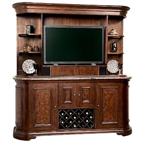 Howard Miller Ithaca Back Bar Console Wine and Spirits Furnishing by Howard Miller