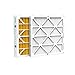 Glasfloss Industries HVP15201 Z-Line Series HV MERV 10 Pleated Filter, 12-Case