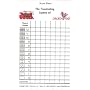 Mexican Train and Chickenfoot Score Pads