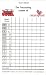 Score pad - Chickenfoot & Mexican Train