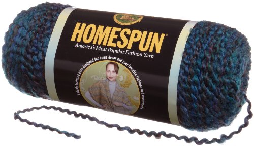 Lion Brand Yarn 790-404C Homespun Yarn, Lagoon