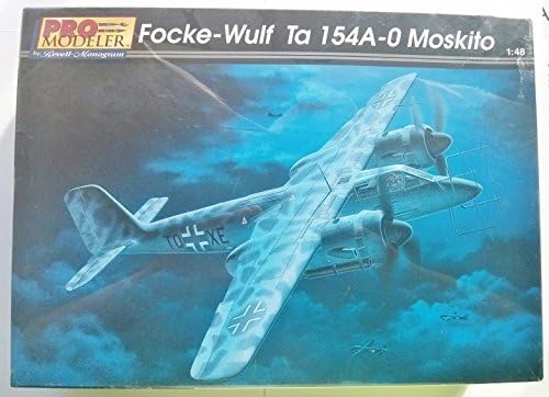 Revell Pro Modeler Focke-Wulf Ta 154A-0 Moskito 1/48 Scale Plastic Model Kit by Pro Modeler