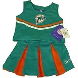 Miami Dolphins NFL Toddler 2pc Tank Cheerleader Halloween Costume 4T