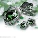 EMERALD GREEN HEART IRISH SHAMROCK STERLING 925 SILVER JEWELRY SET PENDANT NECKLACE EARRINGS STUDS RING SIZE 5 EMERALD GREEN HEART IRISH SHAMROCK STERLING 925 SILVER JEWELRY SET PENDANT NECKLACE EARRINGS STUDS RING SIZE 5