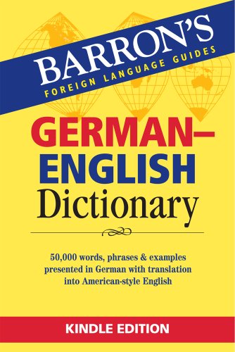 Textbook - BARRONS GERMAN ENGLISH DICTIONARY
