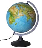 Produkt-Bild: Nova Rico - Leuchtglobus 30cm mit zwei Kartenbildern - Globus mit Beleuchtung