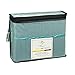 Clara Clark Premier 1800 Collection 100-Percent Microfiber Bamboo Embossed Bed Sheet Set, King Size, Aqua Light Blue