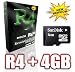 Electronics : Digizo R4 DS SDHC (same as DSTT, Supercard, M3) + 4GB MicroSD Memory Card