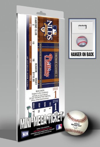 Roy Halladay 2010 NLDS Game 1 No-Hitter Mini-Mega Ticket - Philadelphia Phillies