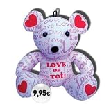 Peluche ourson lycra 18 cm (plusieurs modeles , faites nous part de votre choix)