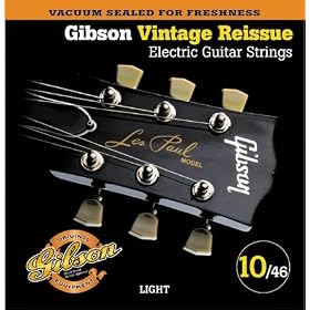 Gibson VR10 Vintage Reissue Pure Nickel Electric Guitar Strings