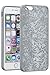 iPhone 6s Case - VENA [TACT Armor] Slim Protective Hybrid Case [CornerGuard | Shock Absorption] Quill Pattern Cover for iPhone 6S (2015) / iPhone 6 (2014) - Silver
