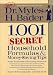 1,001 Secret Household Formulas & Money Saving Tips