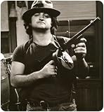 JOHN BELUSHI & a Machine Gun COMPUTER MOUSE PAD