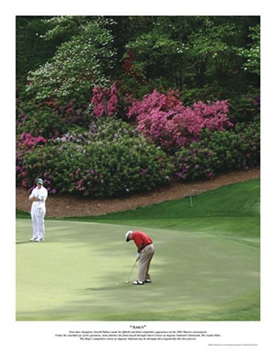 Arnold Palmer - Amen - Golf Litho - 13