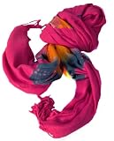 51%2BdG%2Bc%2BKlL. SL160  Hot Pink Rainbow Tie Dye Pashmina Shawl/Wrap