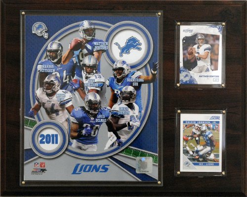 NFL Detroit Lions 2011 Team Plaque