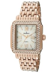 Peugeot Womens 7080RG Panther Link Rose Gold Bracelet Watch