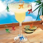 Plastic Coctail Drink Monkeys (72)